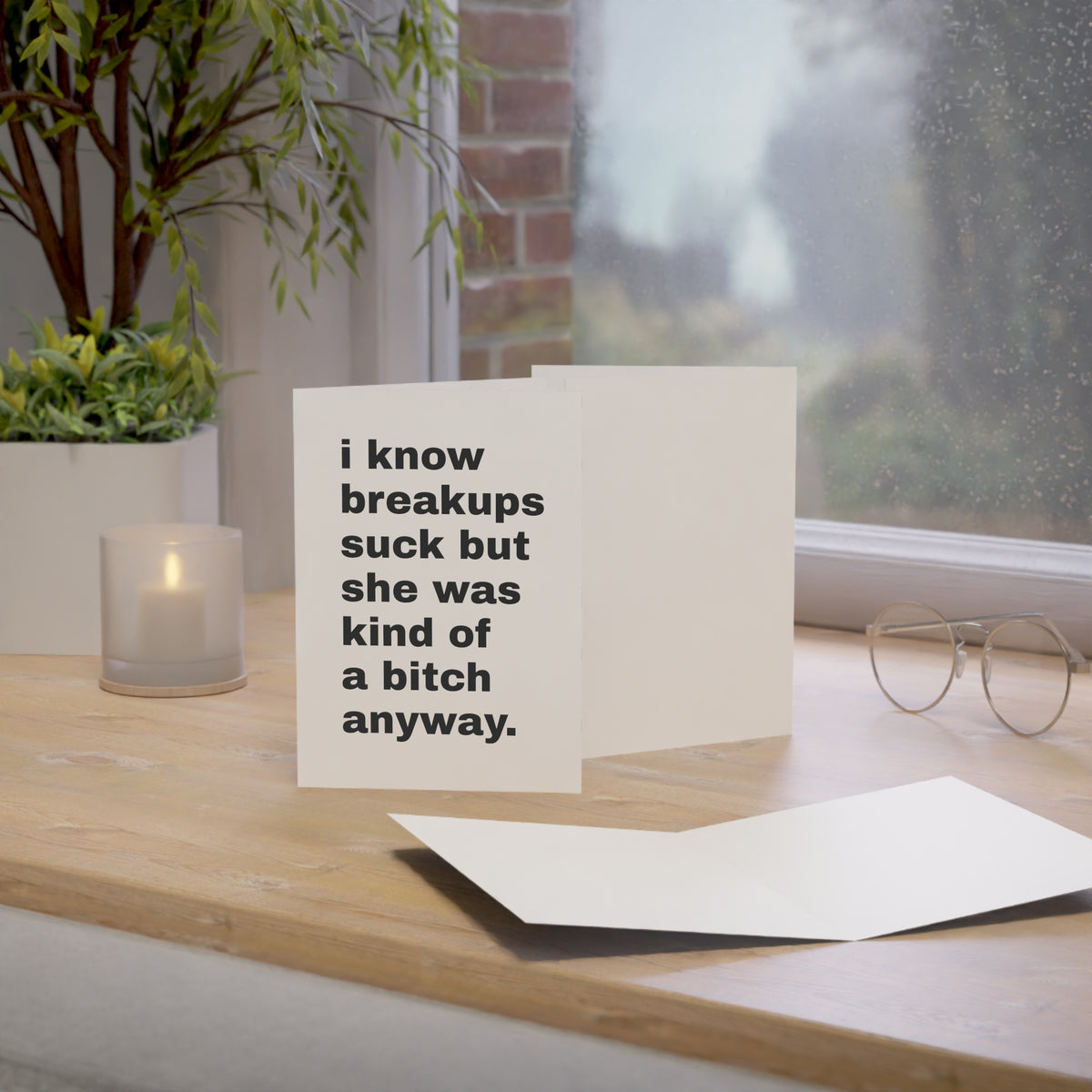 She Wasn't It Card