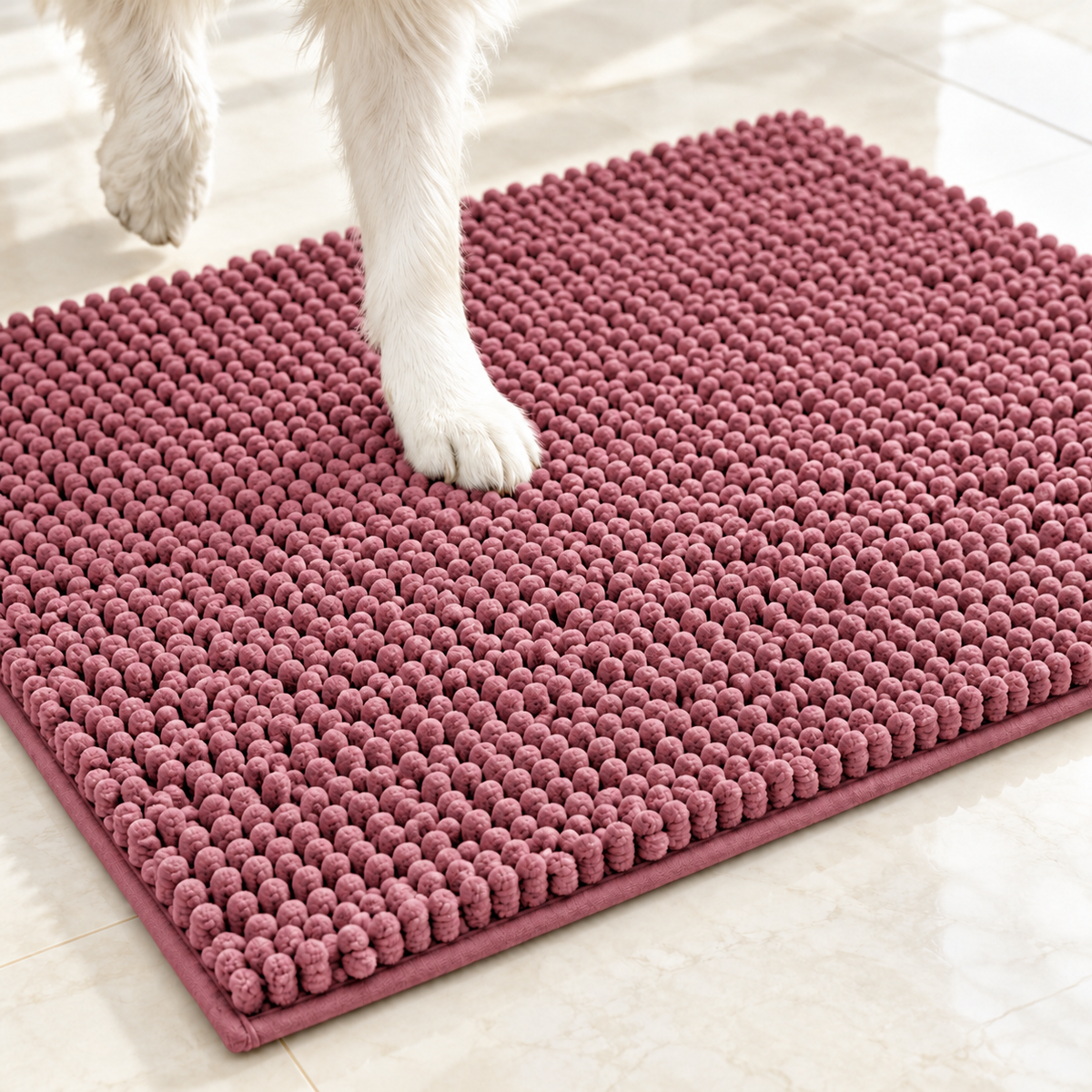 MuddyBuddy® - Anti-Mud Dog Door Mat in Beige
